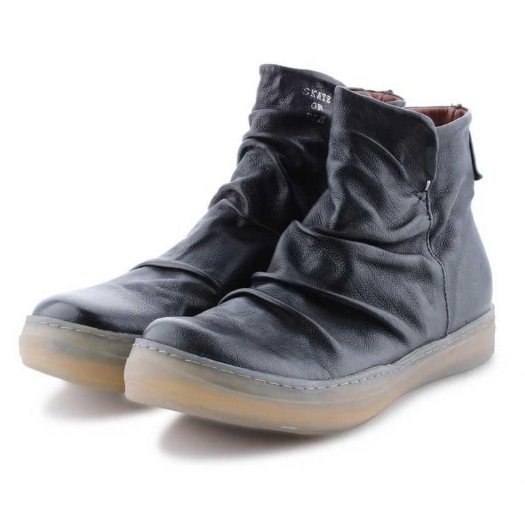 Acquista Scarpa stivaletto uomo zip laterale nero. 401231 di A.S.98 |  Milano 51